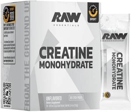 Raw Creatine Monohydrate Sticks