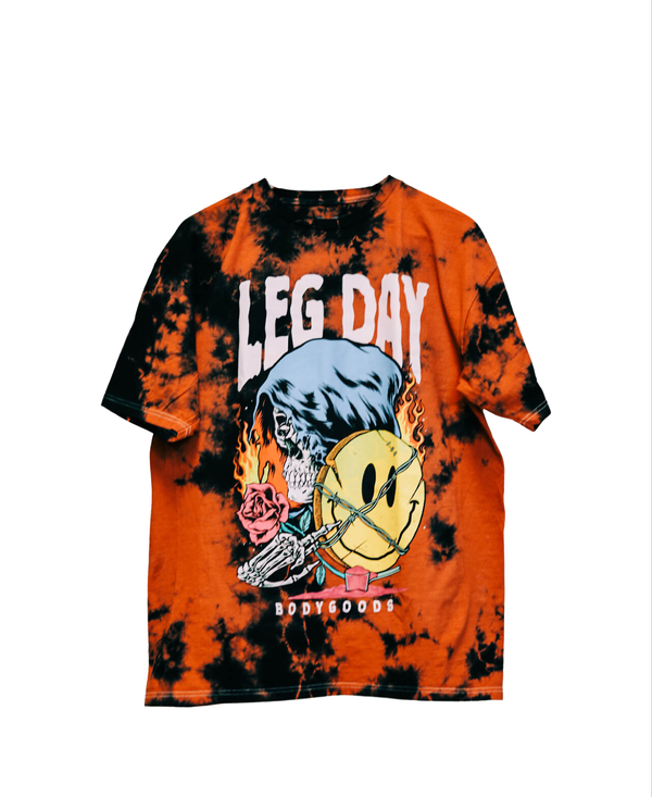 Leg Day Tye Dye Tee