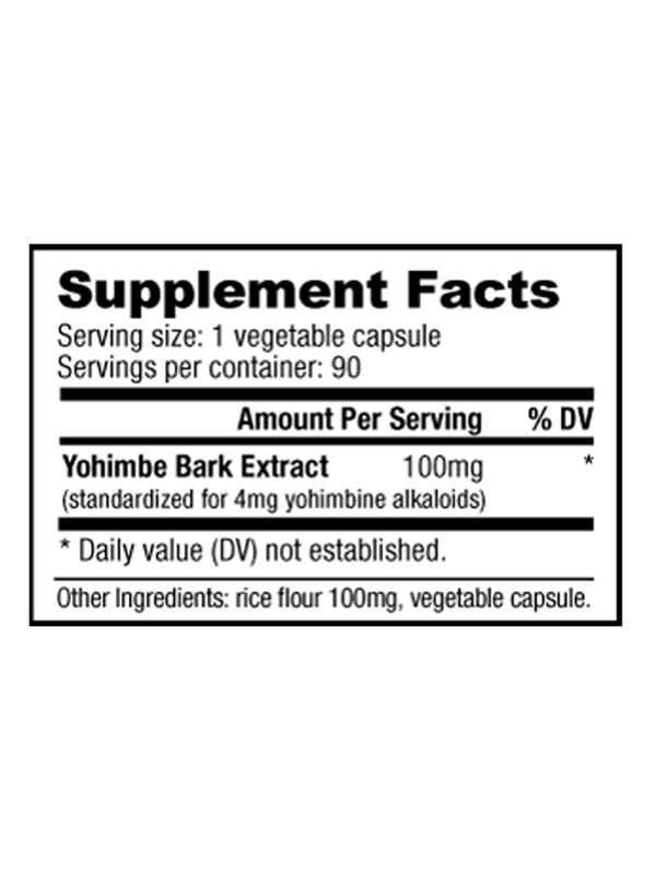 Yohimbe (4mg)